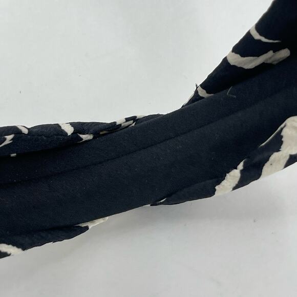 AUTUMN ADEIGBO Headband NEW Zebra Animal Print Black Hair Accessory Rare NWOT - Picture 10 of 11
